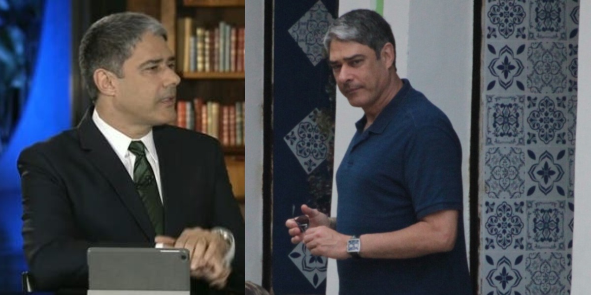 William Bonner é apresentador do Jornal Nacional (Foto: Reprodução/TV Globo/AgNews)