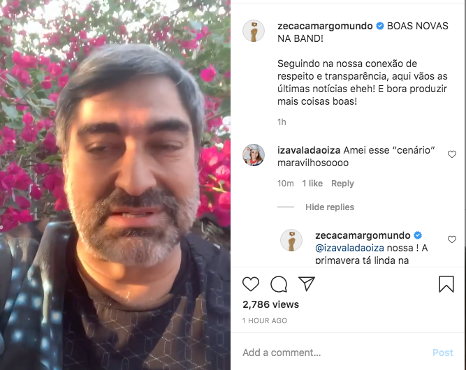 Zeca Camargo - (Reprodução/ Instagram)