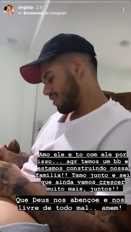 Virgínia e Zé Felipe esperam um filho e estão sendo criticados (Foto: Reprodução/ Instagram)