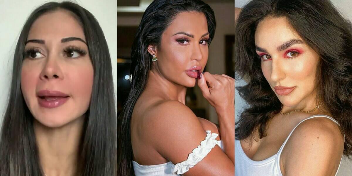 BBB 21: Mayra Cardi, Gracyanne Barbosa e Kéfera estariam entre as cotadas para o reality, segundo colunista (Foto: Reprodução)