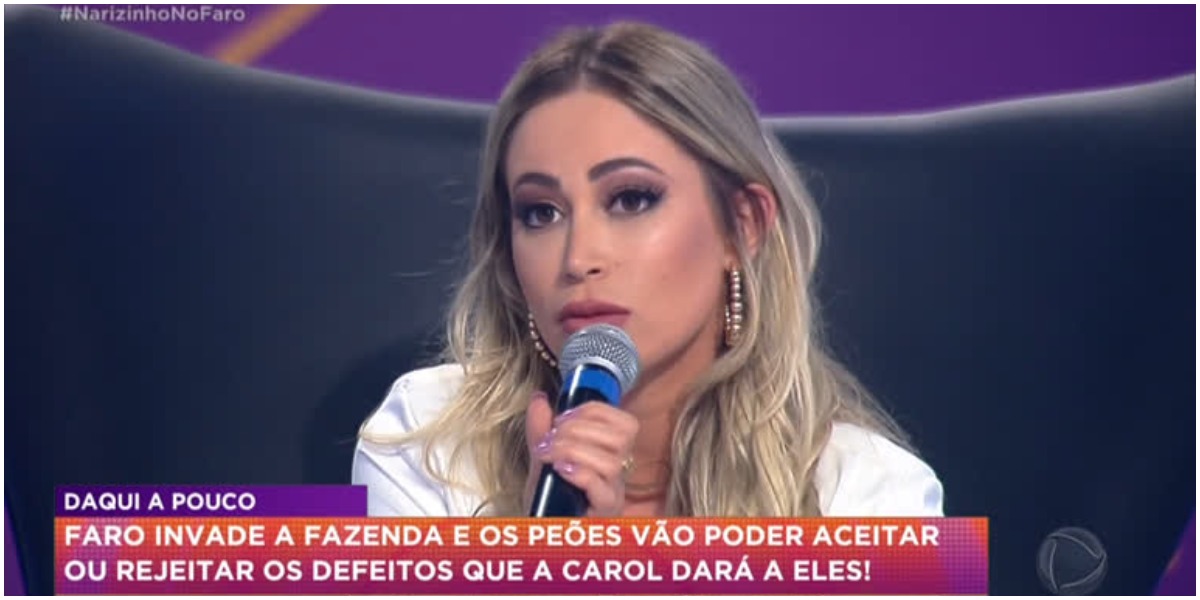 Carol Narizinho está em pé de guerra com Luiza Ambiel - Foto: Reprodução