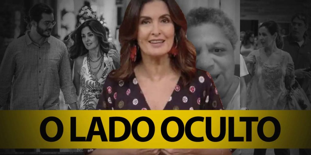 O lado oculto de Fátima Bernardes da Globo (Foto montagem: TV Foco) 