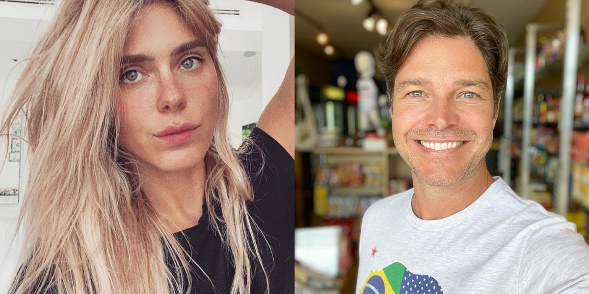 Carolina Dieckmann e Erik Marmo relembram novela de sucesso e fazem descoberta (Foto: Reprodução/Instagram)