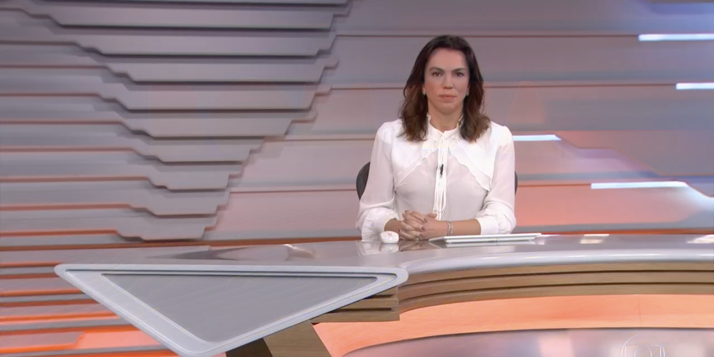 Ana Paula Araújo, âncora do 'Bom Dia Brasil' (Foto: reprodução/Globo)