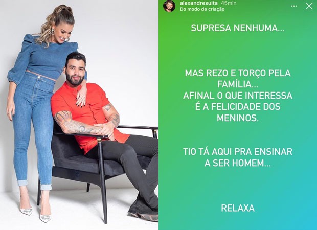 Irmão de Andressa Suita ataca sertanejo 