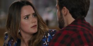 Bruna fica chocada com fora que leva em Haja Coração (Foto: Reprodução/Globo)