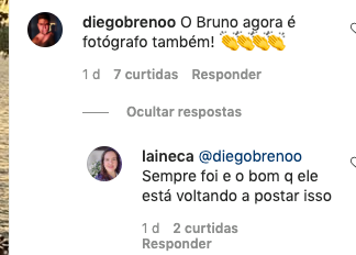 Fãs de Bruno falam sobre atual momento do cantor (Foto: Reprodução/ Instagram)