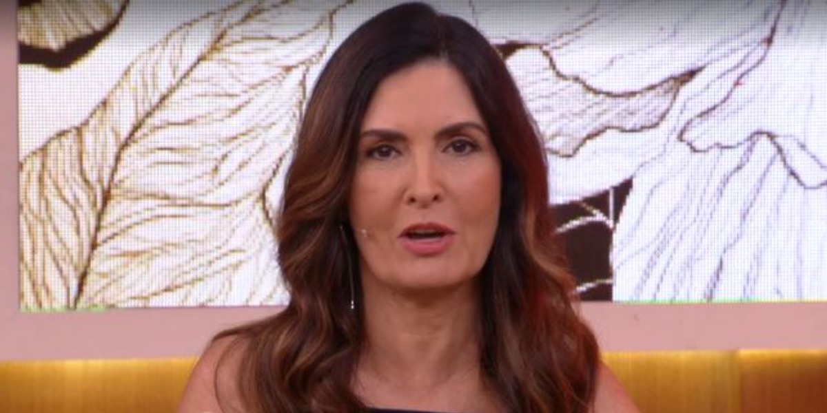 Fátima Bernardes no "Encontro" de hoje (Foto: Reprodução/TV Globo)