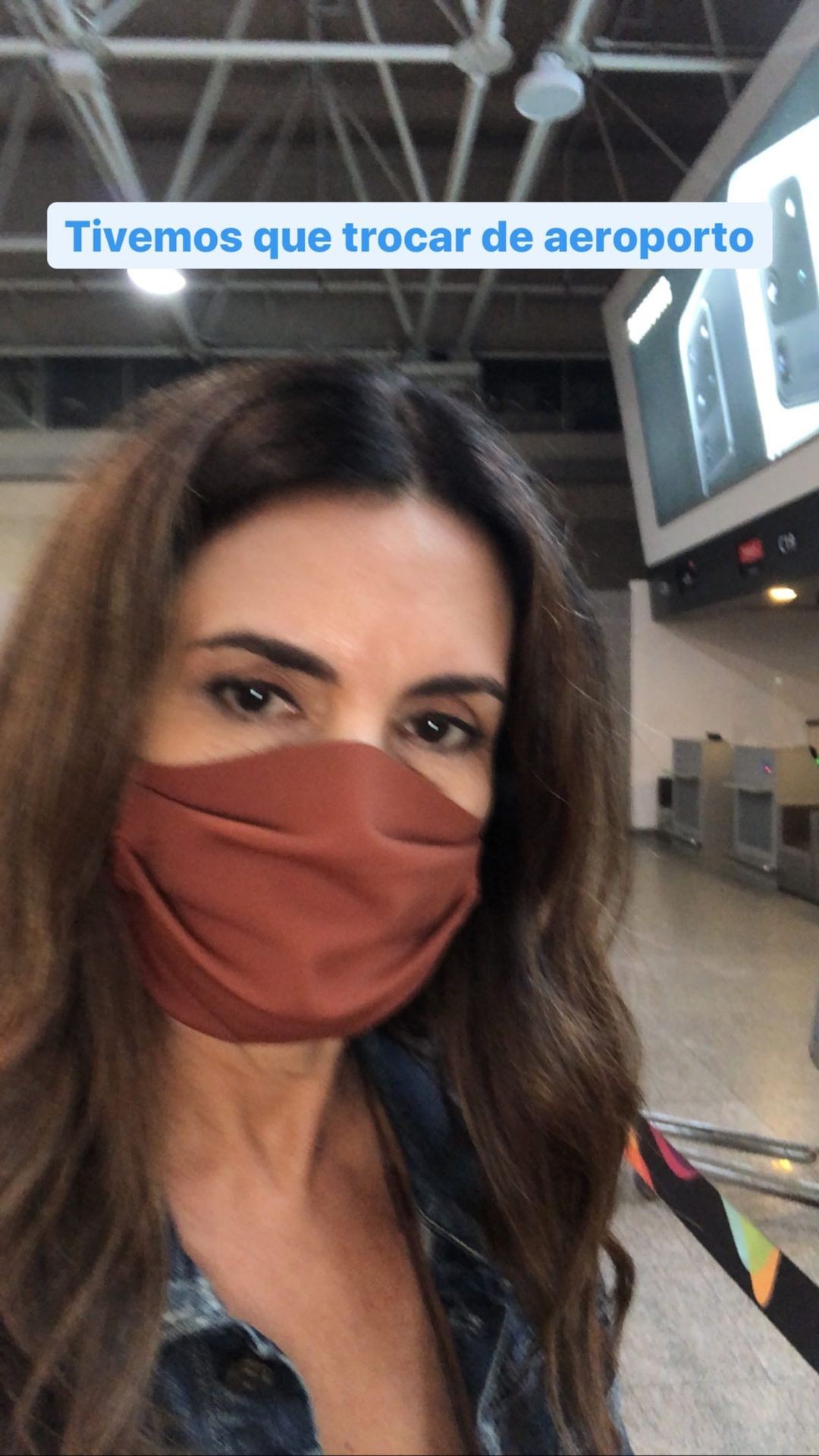 Fátima Bernardes Passa Por Perrengue Durante Viagem De Avião