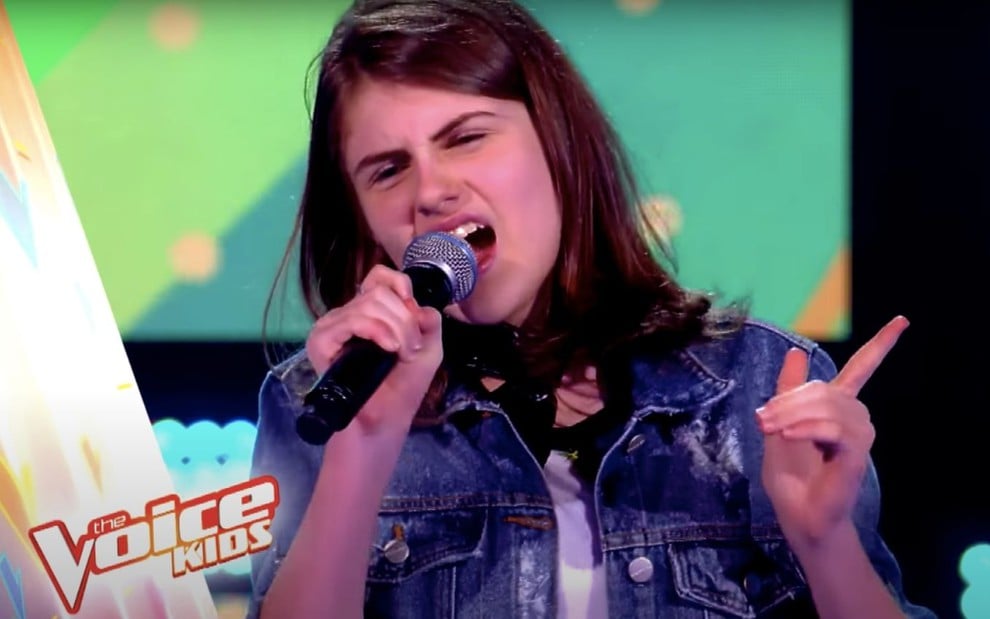 Bel Sant'Anna, do The Voice Kids, reality show da Globo (Foto: Divulgação)