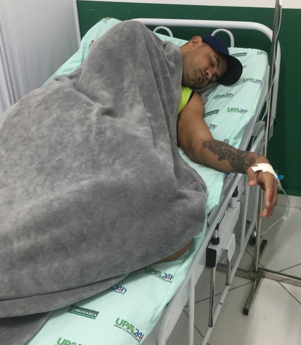 Goleiro Bruno está internado em estado grave (Foto: Reprodução)