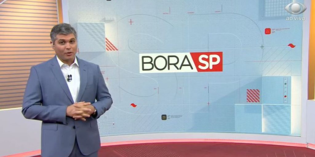 Joel Datena é apresentador do "Bora SP" e do "Bora Brasil" (Foto: Reprodução/Band)