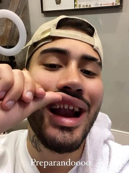 Kevinho surgiu sem os dentes (Foto reprodução: Instagram) 