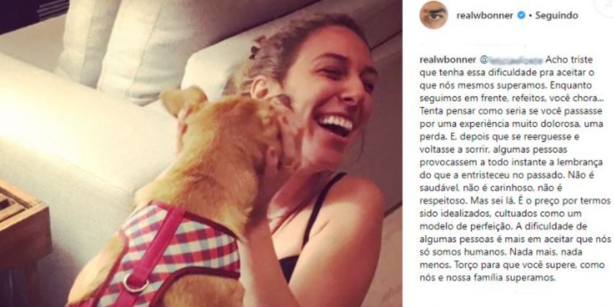 Natasha Dantas foi defendida pelo marido (Foto: Reprodução/Instagram)