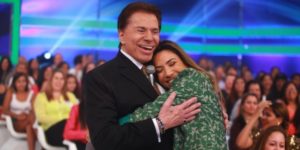 Patrícia Abravanel e Silvio Santos (Foto: Divulgação/SBT)