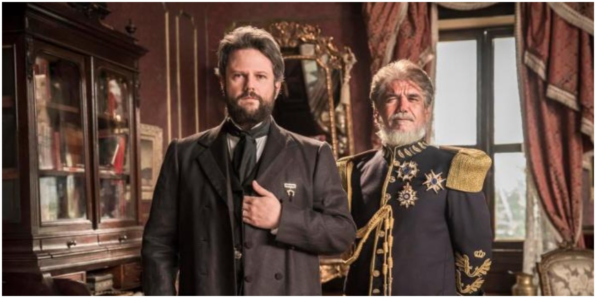 O ator Selton Mello é o protagonista de Nos Tempos do Imperador, novela da Globo - Foto: Reprodução