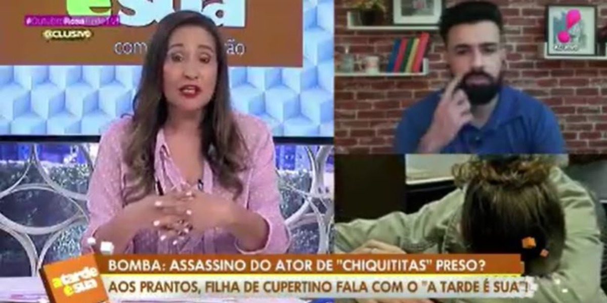 Sonia Abrão no "A Tarde é Sua" de hoje (Foto: Reprodução/RedeTV!)