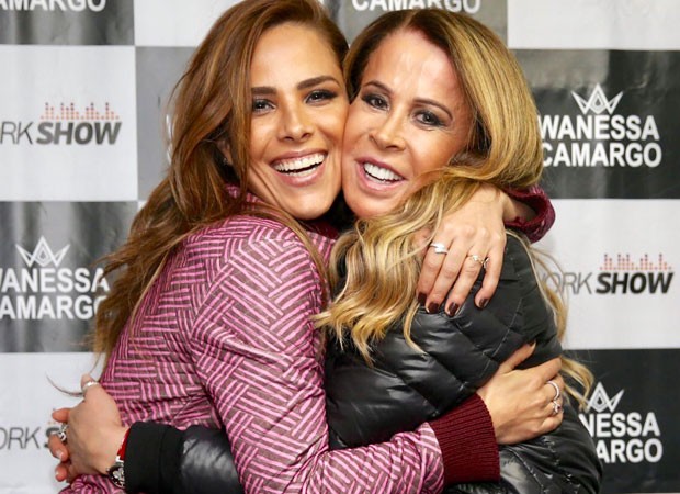 Zilu e Wanessa vivem uma relação distante nas redes sociais (Foto divulgação) 