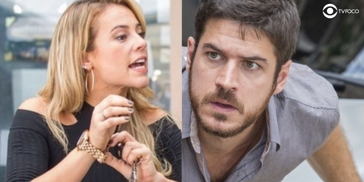 Fotomontagem de Jeiza e Zeca da novela A Força do Querer