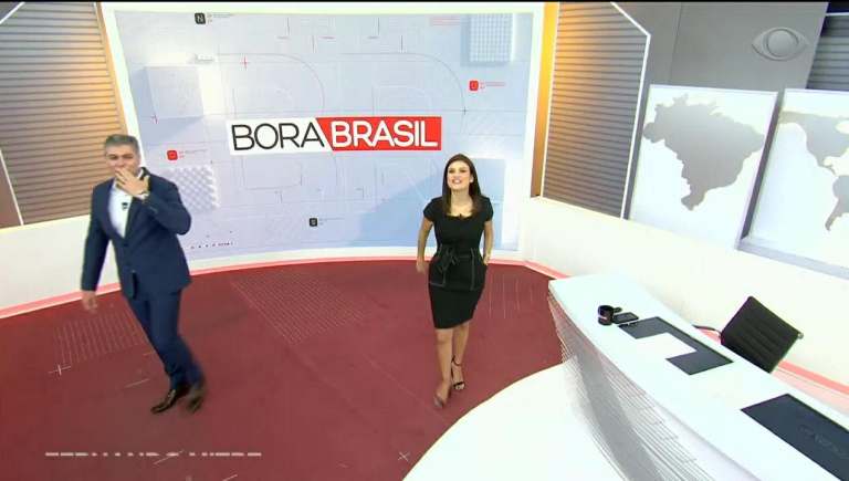 Saída de Datena e Thaís Dias no programa "Bora Brasil" da Band é criticado por Edu Guedes (Reprodução)