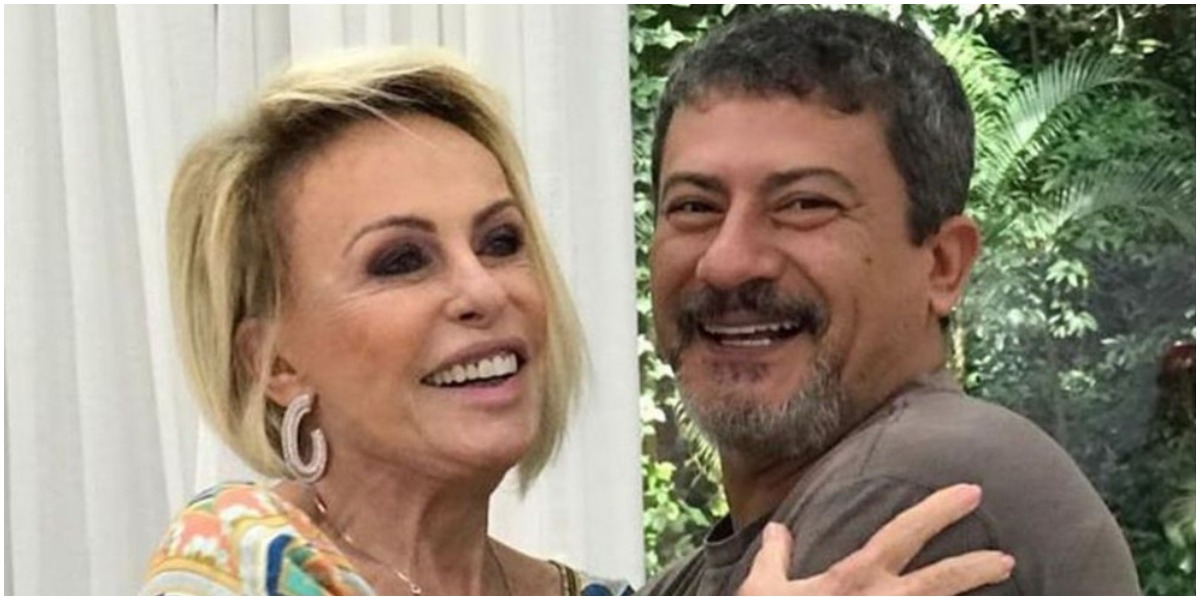 Ana Maria Braga ao lado de Tom Veiga, o Louro José - Foto: Montagem