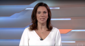 Ana Paula Araújo abriu o Bom Dia Brasil na Globo trazendo informações bombásticas aos Brasileiros (Foto reprodução)