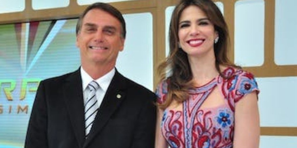 Jair Bolsonaro e Luciana Gimenez (Foto: Reprodução)