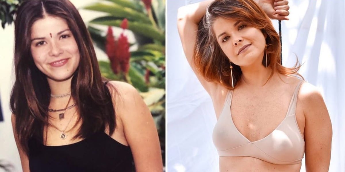 Samara Felippo publica foto com diferença de 20 anos (Foto: Reprodução/Instagram)