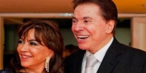 Silvio Santos e a esposa Íris Abravanel estão juntos há quase quatro décadas (Foto: Reprodução)