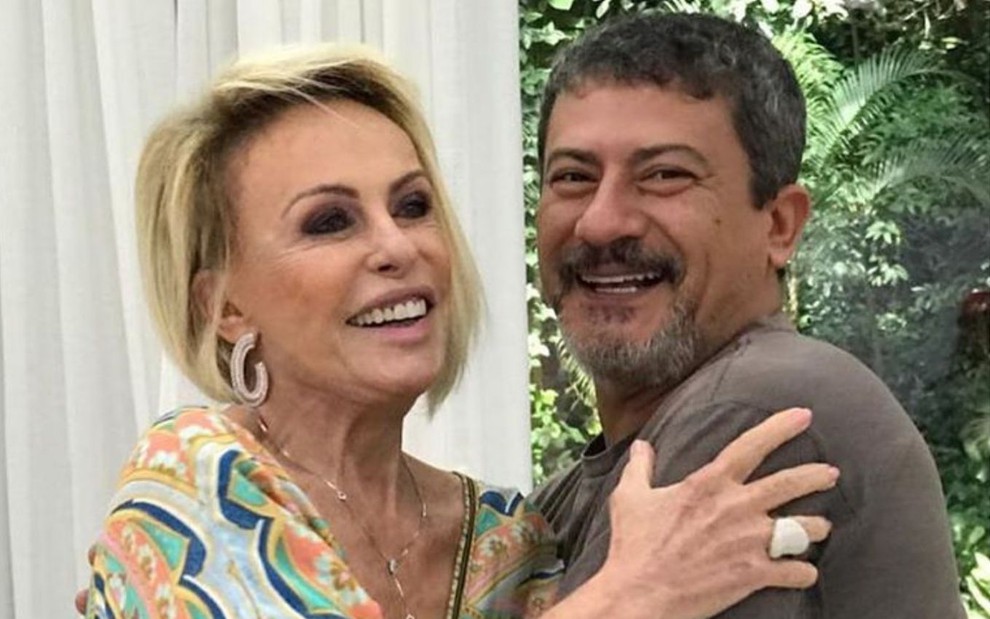 Tom Veiga e Ana Maria Braga (Foto: Reprodução) Louro José