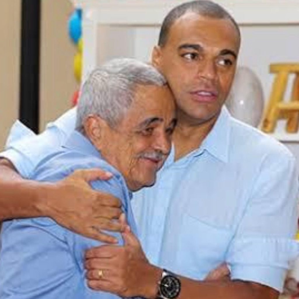 Denílson e Seu Francisco (Foto: Reprodução/ Instagram)