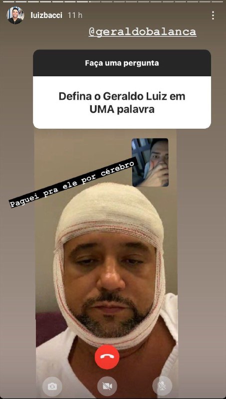 Apresentador falou até de Geraldo Luís 