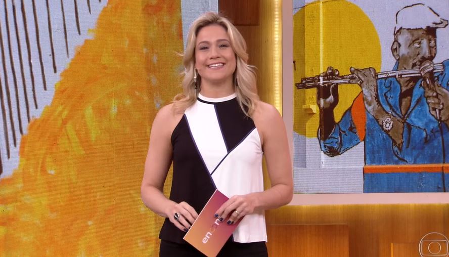 Fernanda Gentil no "Encontro" (Foto: Reprodução/TV Globo)