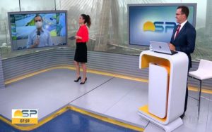 Repórter da Globo virou piada após cometer gafe ao vivo (Foto: Divulgação)