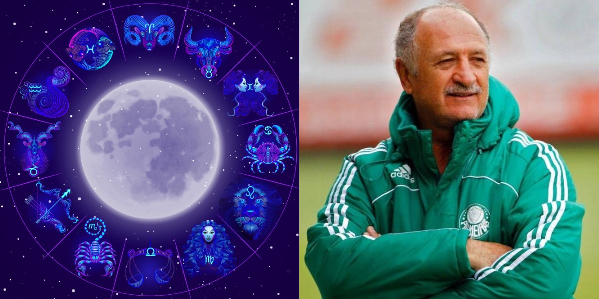 O aniversariante da segunda-feira, 09, é o técnico Luiz Felipe Scolari, que é do signo de Escorpião (Foto: Reprodução)