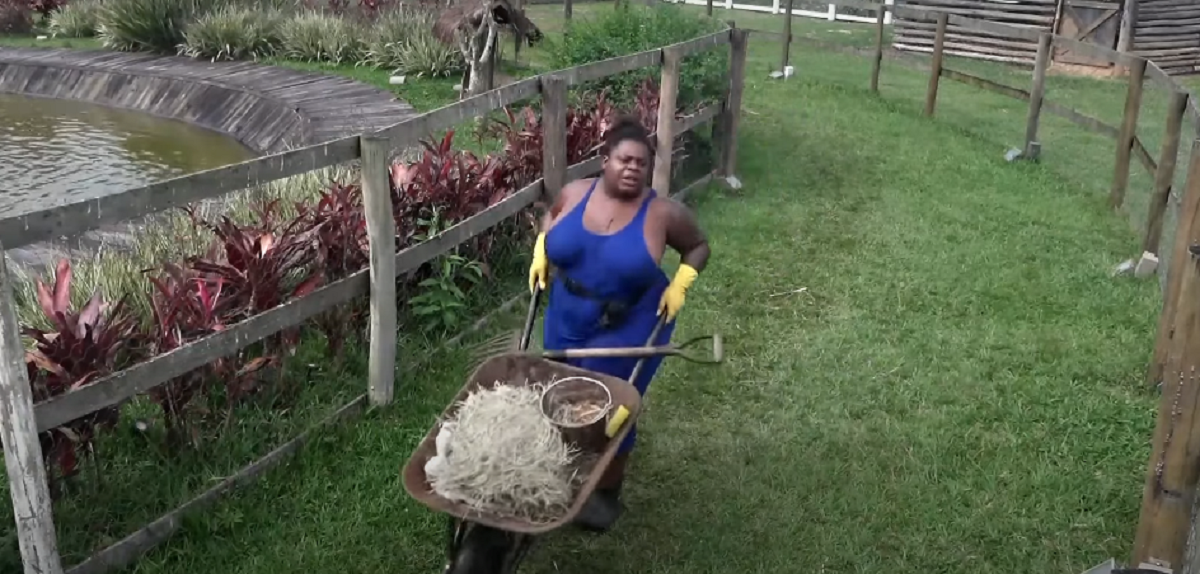 Jojo Todynho em A Fazenda (Foto: Reprodução)