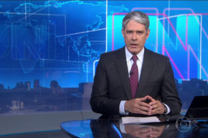 William Bonner, que comanda o Jornal Nacional na Globo, já teria sinalizado o desejo de sair da emissora (Foto reprodução)