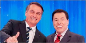 Silvio Santos não esconde que é um apoiador de Jair Bolsonaro (Foto: Reprodução)