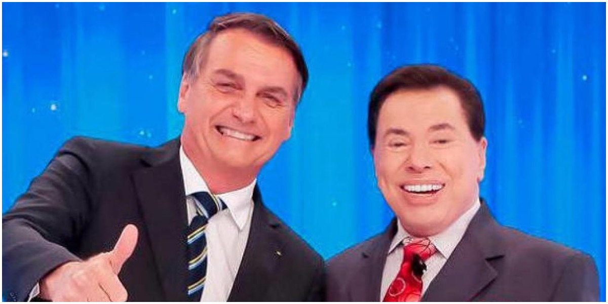 Jair Bolsonaro e Silvio Santos - Foto: Reprodução