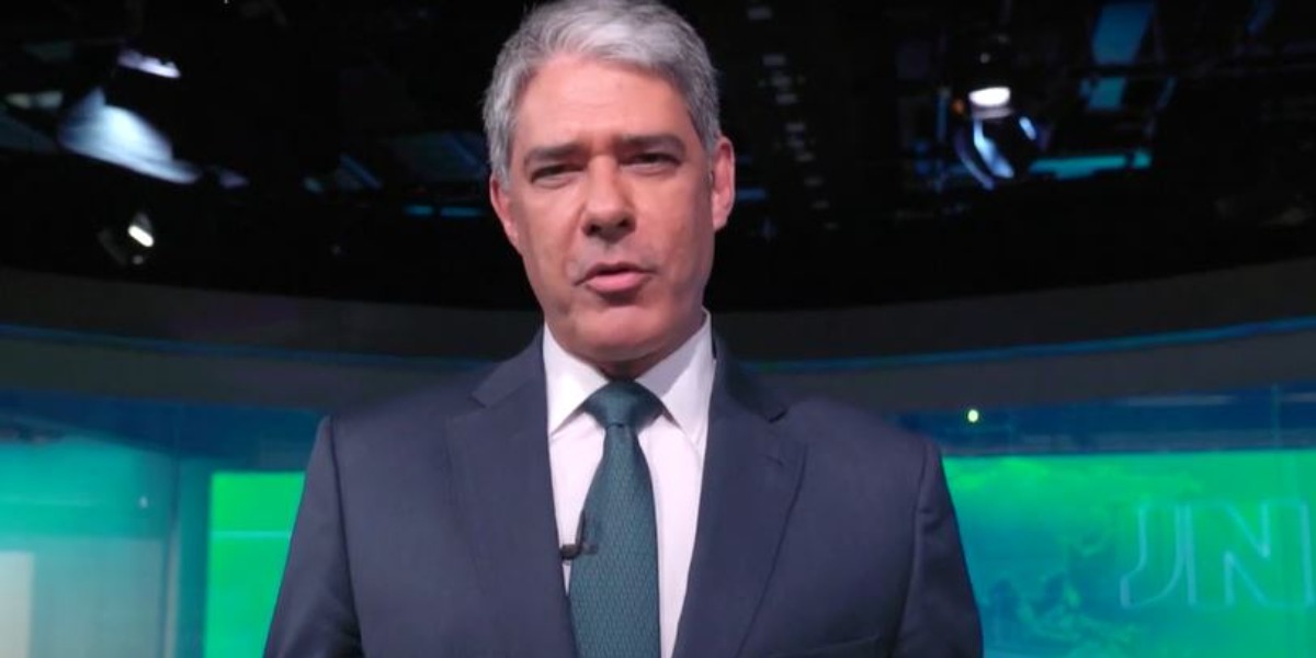 William Bonner é âncora do "Jornal Nacional" (Foto: Reprodução/TV Globo)