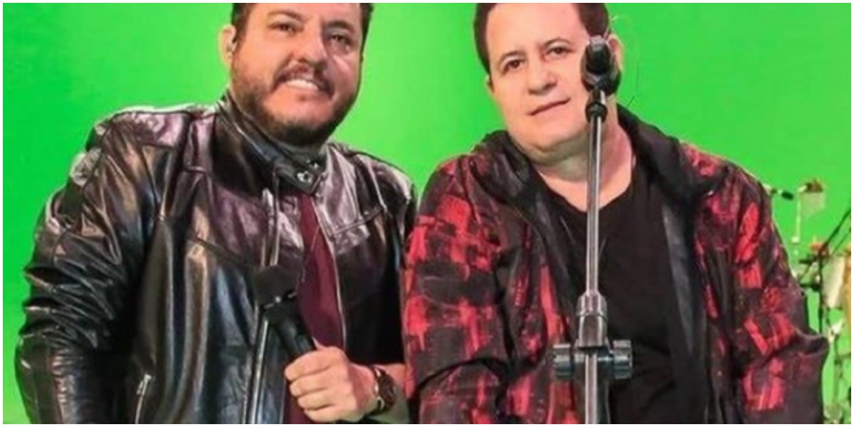 Bruno e Marrone se desentenderam durante live (Foto: Reprodução)