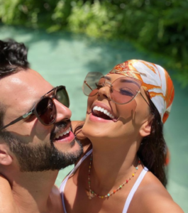 Ex-BBB Ivy Moraes e o marido Rogério Fernandes (Foto: Reprodução / Instagram)