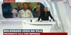 Datena perdeu a paciência com o presidente Jair Bolsonaro ao vê-lo voltar a defender o uso da cloroquina contra o coronavírus sem nenhuma recomendação científica (Foto: Reprodução / Band)