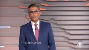 Hélter Duarte substituirá William Bonner no Jornal Nacional (Foto: Reprodução)