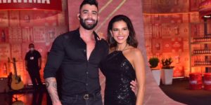 Gusttavo Lima e Mariana Rios (Foto: Leo Franco/ AgNews)