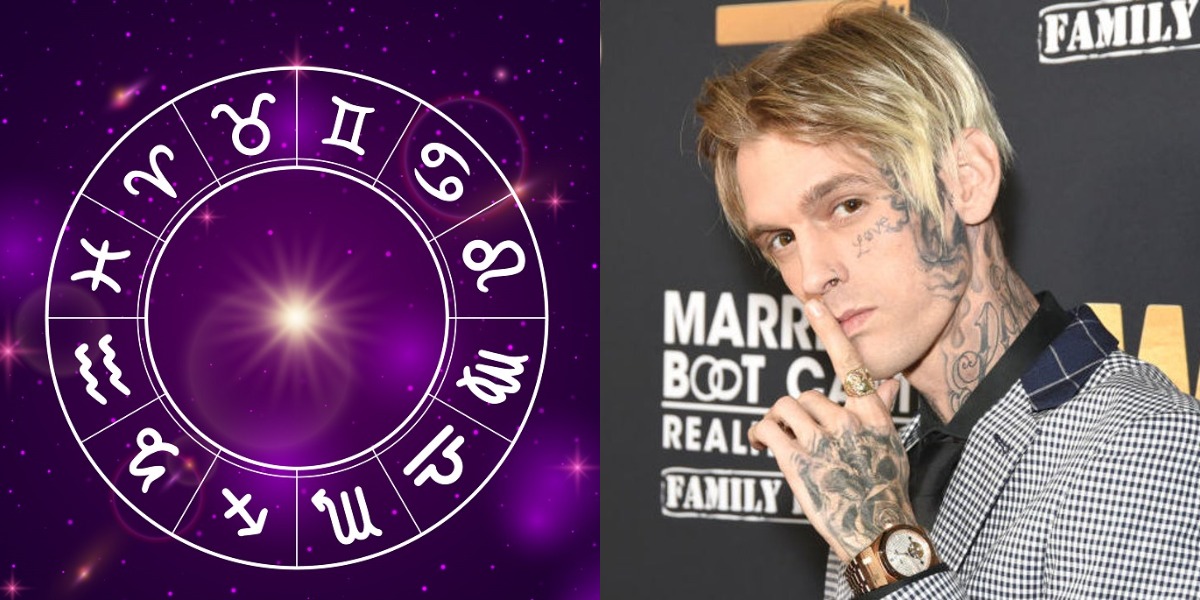 A segunda-feira, 07, é marcada pelo aniversário do cantor Aaron Carter, que é do signo de Sagitário (Foto: Reprodução)