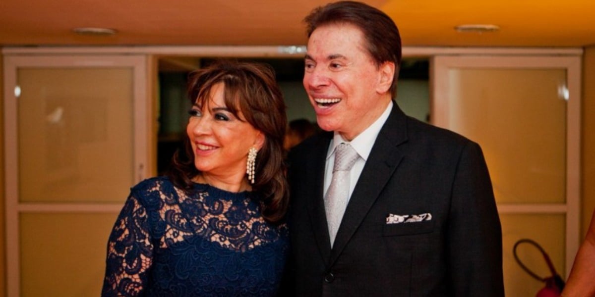 Íris Abravanel e Silvio Santos (Foto: Reprodução)