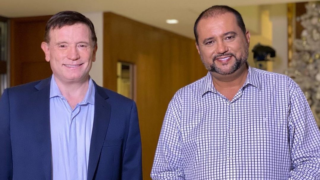 Geraldo Luís e Roberto Cabrini (Foto: Reprodução/Instagram)