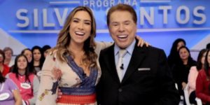 Patrícia Abravanel e Silvio Santos (Foto: Divulgação/SBT)