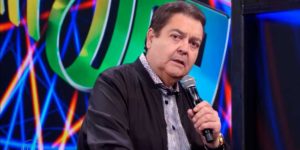 Fausto Silva no Domingão do Faustão na Globo (Foto: Reprodução)